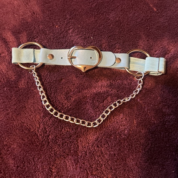 Light blue kritter klips + leg garter - Picture 4 of 7